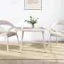 Rechteckige Tischplatte aus weißem Kiefernholz, 110 x 55 x 2,5 cm von vidaXL, Tischplatten - Ref: Foro24-824411, Preis: 67,72...