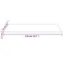 Rechteckige Tischplatte aus weißem Kiefernholz, 110 x 55 x 2,5 cm von vidaXL, Tischplatten - Ref: Foro24-824411, Preis: 67,72...
