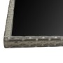 Set comedor de jardín 13 piezas y cojines ratán sintético gris en Conjuntos de jardín | Comprar online en Foro24