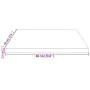 Solid pine wood square table top 60x60x2.5 cm by vidaXL, Table tops - Ref: Foro24-824380, Price: 45,73 €, Discount: %