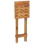 Soporte para plantas de madera maciza de acacia 30x30x67 cm