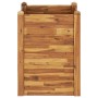 Arriate de madera maciza de acacia 60x60x84 cm