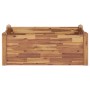 Arriate de madera maciza de acacia 110x60x44 cm en Maceteros y jardineras | Comprar online en Foro24