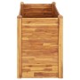 Arriate de madera maciza de acacia 110x60x84 cm en Maceteros y jardineras | Comprar online en Foro24
