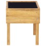 Jardinera elevada de madera maciza de acacia 50x40x45 cm en Maceteros y jardineras | Comprar online en Foro24