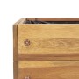 Jardinera elevada de madera maciza de acacia 50x40x45 cm en Maceteros y jardineras | Comprar online en Foro24
