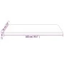 Rectangular table top solid pine wood 100x60x2.5 cm by vidaXL, Table tops - Ref: Foro24-824415, Price: 63,38 €, Discount: %