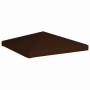 Toldo de cenador marrón 310 g/m² 3x3 m en Cubiertas para carpas y cenadores | Comprar online en Foro24