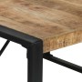 Rauer Mangoholz Esstisch 140x140x75 cm von vidaXL, Küchen- und Esstische - Ref: Foro24-321572, Preis: 266,28 €, Rabatt: %