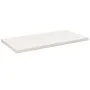 Rechteckige Tischplatte aus weißem Kiefernholz, 80 x 40 x 2,5 cm von vidaXL, Tischplatten - Ref: Foro24-824401, Preis: 40,35 ...