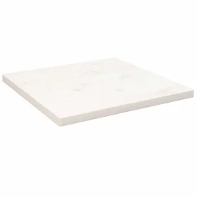 Square table top solid white pine wood 60x60x2.5 cm by vidaXL, Table tops - Ref: Foro24-824381, Price: 51,79 €, Discount: %