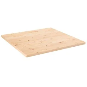 Quadratische Tischplatte aus massivem Kiefernholz 70x70x2,5 cm von vidaXL, Tischplatten - Ref: Foro24-824385, Preis: 53,97 €,...