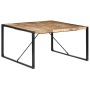Rauer Mangoholz Esstisch 140x140x75 cm von vidaXL, Küchen- und Esstische - Ref: Foro24-321572, Preis: 266,28 €, Rabatt: %