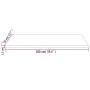 Rectangular table top solid pine wood 100x50x2.5 cm by vidaXL, Table tops - Ref: Foro24-824405, Price: 50,74 €, Discount: %
