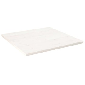 Square table top solid white pine wood 80x80x2.5 cm by vidaXL, Table tops - Ref: Foro24-824391, Price: 89,02 €, Discount: %