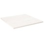 Tablero de mesa cuadrado madera maciza pino blanco 80x80x2,5 cm de vidaXL, Tableros para mesas - Ref: Foro24-824391, Precio: ...