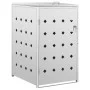 240L stainless steel individual garbage container shed by vidaXL, Waste container supports - Ref: Foro24-145379, Price: 220,6...