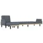 Sofá cama en forma de L terciopelo gris oscuro 271x140x70 cm de vidaXL, Sofás - Ref: Foro24-3157277, Precio: 452,04 €, Descue...