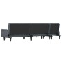 L-shaped sofa bed dark gray velvet 271x140x70 cm by vidaXL, Sofas - Ref: Foro24-3157277, Price: 452,70 €, Discount: %