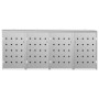 Quadruple stainless steel garbage container shed 240L by vidaXL, Waste container supports - Ref: Foro24-145382, Price: 589,22...