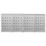 Quadruple stainless steel garbage container shed 240L by vidaXL, Waste container supports - Ref: Foro24-145382, Price: 580,98...