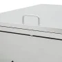 Quadruple stainless steel garbage container shed 240L by vidaXL, Waste container supports - Ref: Foro24-145382, Price: 580,98...