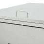 Schuppen für 3 240-l-Edelstahl-Müllcontainer von vidaXL, Halterungen für Abfallbehälter - Ref: Foro24-145381, Preis: 512,88 €...