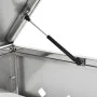 Shed for 3 240 L stainless steel garbage containers by vidaXL, Waste container supports - Ref: Foro24-145381, Price: 505,03 €...