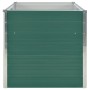 Jardinera elevada de acero galvanizado verde 160x80x77cm en Maceteros y jardineras | Comprar online en Foro24