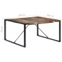 Esstisch aus recyceltem Massivholz, 140 x 140 x 75 cm von vidaXL, Küchen- und Esstische - Ref: Foro24-321573, Preis: 231,61 €...