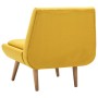 Yellow fabric upholstered armchair by vidaXL, Armchairs - Ref: Foro24-246986, Price: 170,69 €, Discount: %