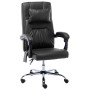 Schwarzer Massage-Bürostuhl aus Kunstleder von vidaXL, Bürostühle - Ref: Foro24-20292, Preis: 165,89 €, Rabatt: %