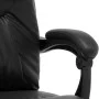 Schwarzer Massage-Bürostuhl aus Kunstleder von vidaXL, Bürostühle - Ref: Foro24-20292, Preis: 165,89 €, Rabatt: %