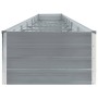 Arriate de acero galvanizado gris 600x80x45 cm en Maceteros y jardineras | Comprar online en Foro24