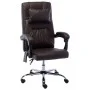 Brauner Massage-Bürostuhl aus Kunstleder von vidaXL, Bürostühle - Ref: Foro24-20293, Preis: 168,50 €, Rabatt: %