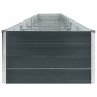 Arriate de acero galvanizado gris antracita 600x80x45 cm en Maceteros y jardineras | Comprar online en Foro24