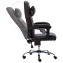 Brauner Massage-Bürostuhl aus Kunstleder von vidaXL, Bürostühle - Ref: Foro24-20293, Preis: 168,50 €, Rabatt: %
