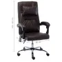 Brauner Massage-Bürostuhl aus Kunstleder von vidaXL, Bürostühle - Ref: Foro24-20293, Preis: 168,50 €, Rabatt: %