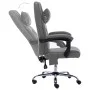 Anthracite Gray Faux Leather Massage Office Chair by vidaXL, Office chairs - Ref: Foro24-20294, Price: 167,63 €, Discount: %