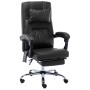 Schwarzer Massage-Bürostuhl aus Kunstleder von vidaXL, Bürostühle - Ref: Foro24-20296, Preis: 215,13 €, Rabatt: %