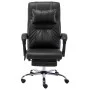 Schwarzer Massage-Bürostuhl aus Kunstleder von vidaXL, Bürostühle - Ref: Foro24-20296, Preis: 211,48 €, Rabatt: %