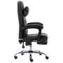 Black Faux Leather Massage Office Chair by vidaXL, Office chairs - Ref: Foro24-20296, Price: 211,48 €, Discount: %