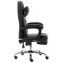 Schwarzer Massage-Bürostuhl aus Kunstleder von vidaXL, Bürostühle - Ref: Foro24-20296, Preis: 215,13 €, Rabatt: %