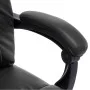 Schwarzer Massage-Bürostuhl aus Kunstleder von vidaXL, Bürostühle - Ref: Foro24-20296, Preis: 211,48 €, Rabatt: %