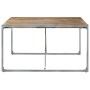 Esstisch aus rauem Mangoholz, 140 x 140 x 75 cm von vidaXL, Küchen- und Esstische - Ref: Foro24-321575, Preis: 194,28 €, Raba...