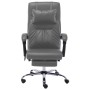 Anthrazitgrauer Massage-Bürostuhl aus Kunstleder von vidaXL, Bürostühle - Ref: Foro24-20298, Preis: 171,05 €, Rabatt: %