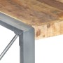 Esstisch aus rauem Mangoholz, 140 x 140 x 75 cm von vidaXL, Küchen- und Esstische - Ref: Foro24-321575, Preis: 194,28 €, Raba...