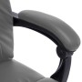Anthrazitgrauer Massage-Bürostuhl aus Kunstleder von vidaXL, Bürostühle - Ref: Foro24-20298, Preis: 171,05 €, Rabatt: %