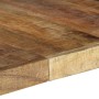 Esstisch aus rauem Mangoholz, 140 x 140 x 75 cm von vidaXL, Küchen- und Esstische - Ref: Foro24-321575, Preis: 194,28 €, Raba...
