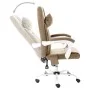 Taupe Gray Fabric Massage Office Chair by vidaXL, Office chairs - Ref: Foro24-20316, Price: 187,71 €, Discount: %